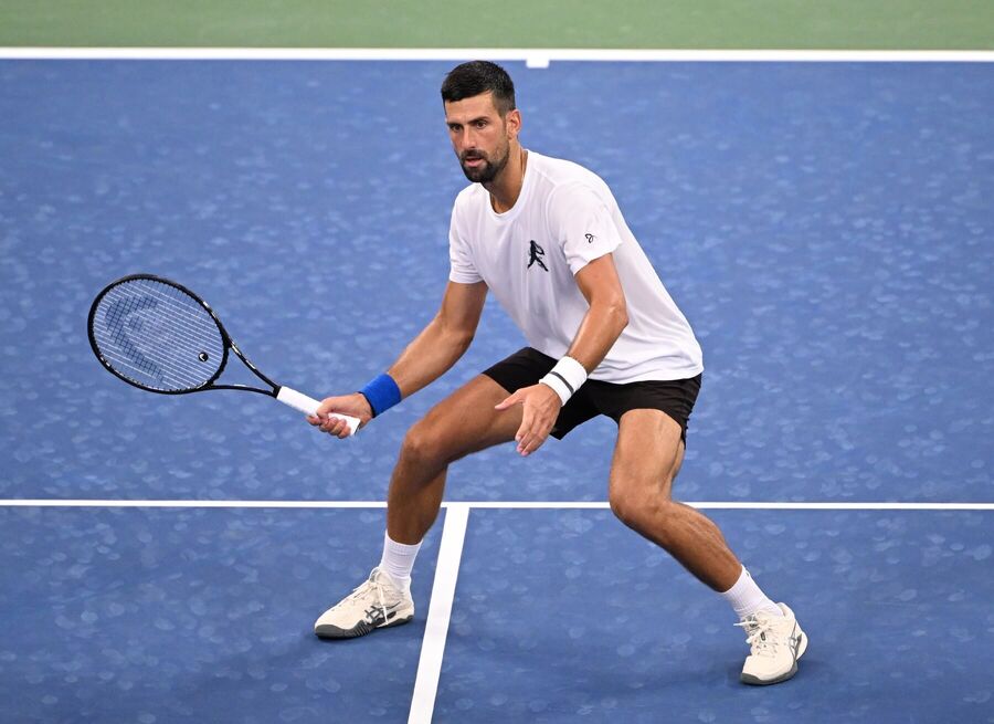 Novak Djokovič v&nbsp;príprave na&nbsp;US Open