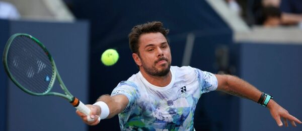 Švajčiar Stan Wawrinka počas US Open 2023.