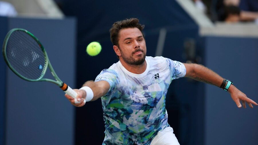Švajčiar Stan Wawrinka počas US Open 2023.