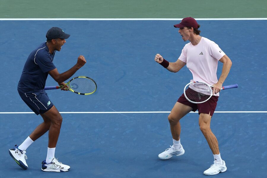 Rajeev Ram (vľavo) a&nbsp;Joe Salisbury