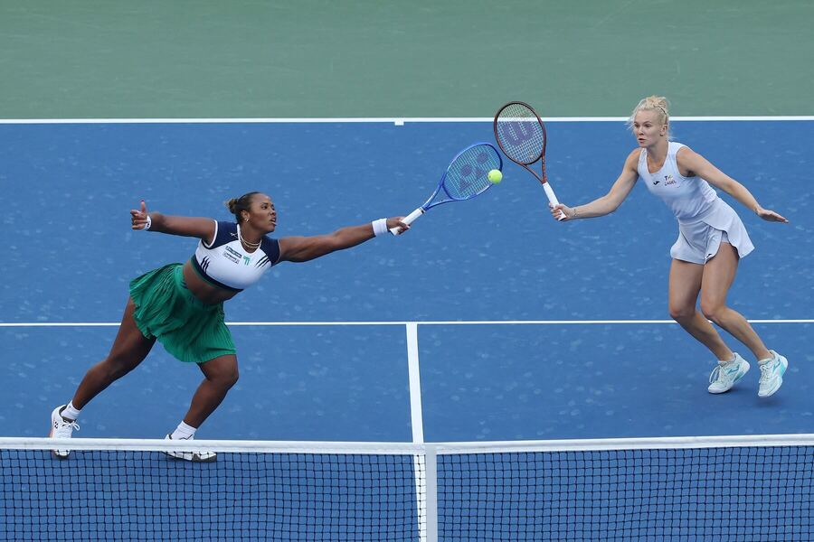 Taylor Townsend a&nbsp;Kateřina Siniaková