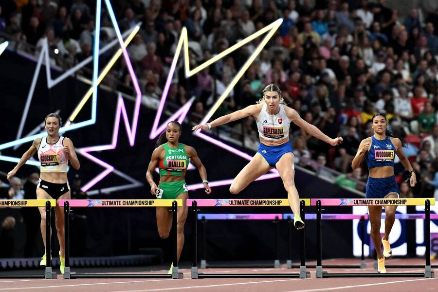 Emma Zapletalová v&nbsp;semifinále na&nbsp;mítingu v&nbsp;Budapešti 2026