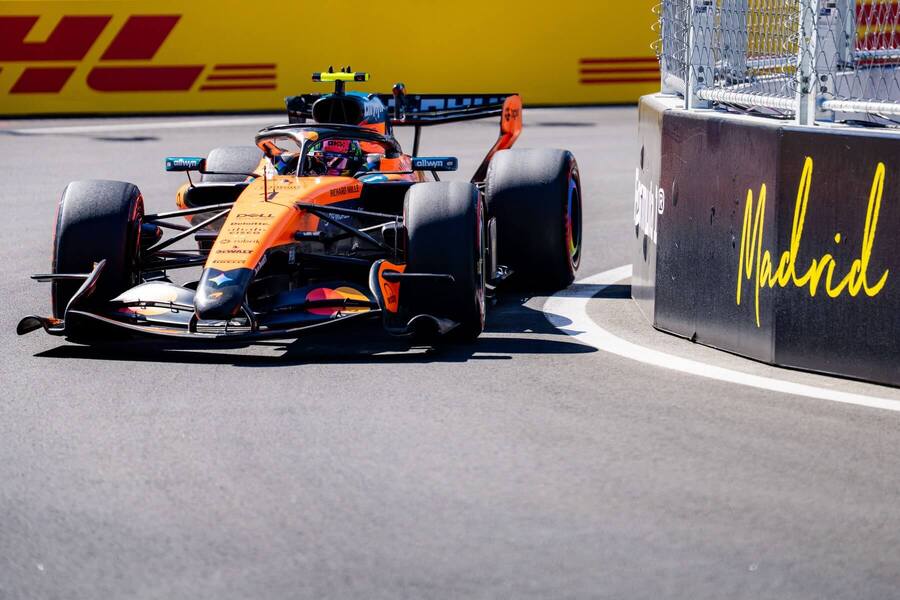 Lando Norris na&nbsp;VC Španielska na&nbsp;Madringu