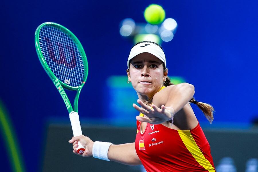 Jessica Bouzas Maneiro počas Billie Jean King Cupu 2026