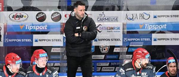 Tréner Prešova Ryan Colville.