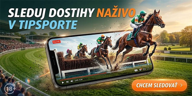 Sleduj dostihy naživo v Tipsporte Sleduj dostihy naživo v Tipsporte